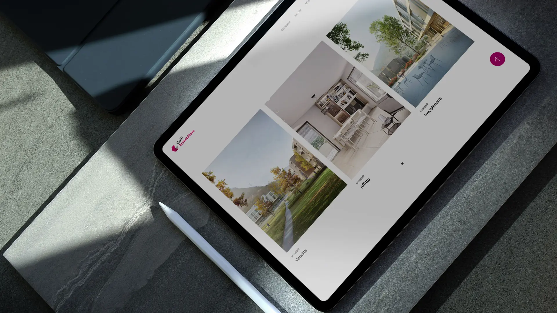 Sito web di Galli immobiliare