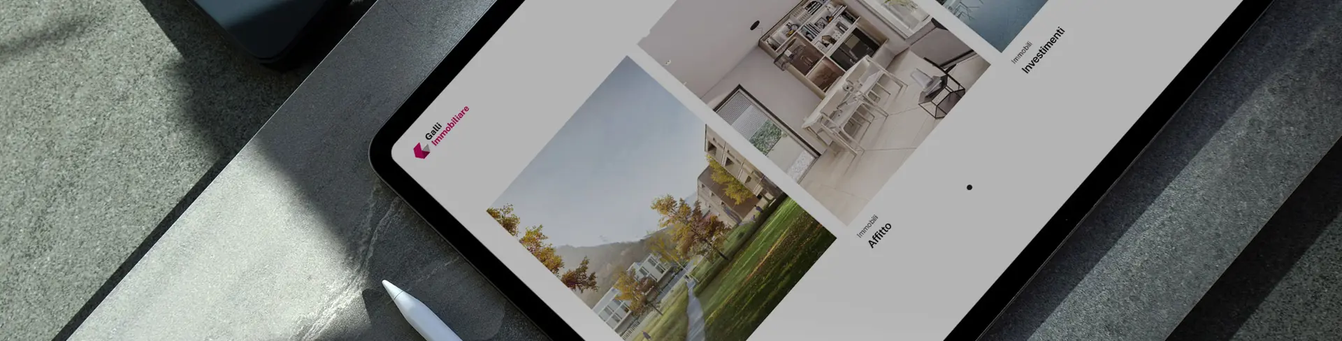 Sito web di Galli immobiliare